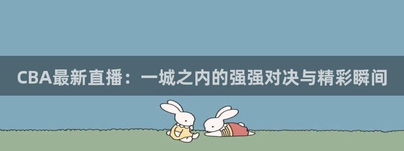 袋鼠直播在线观看nba：CBA最新直播：一城之内的强强对决与精彩瞬间